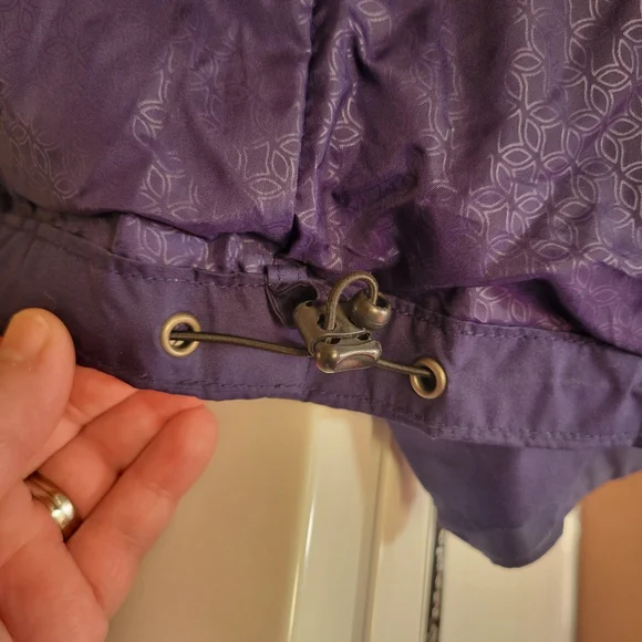 💥💥SOLD💥💥Columbia Snowy Onmi Shield Purple & White Softshell Ski Jacket-1X - Picture 8 of 13